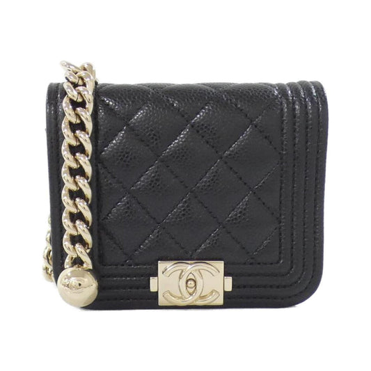 Chanel Calfskin Black Crossbody Bags