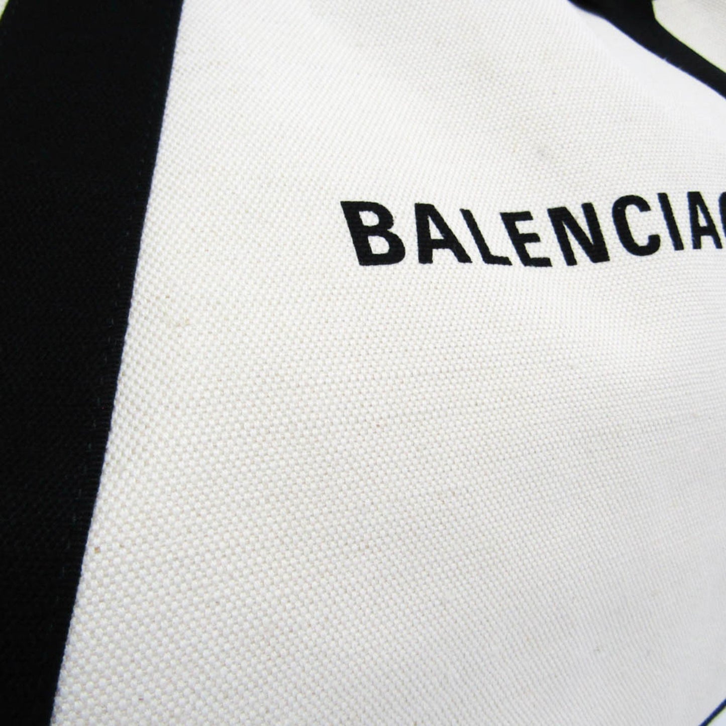 Balenciaga Canvas Black Handbags