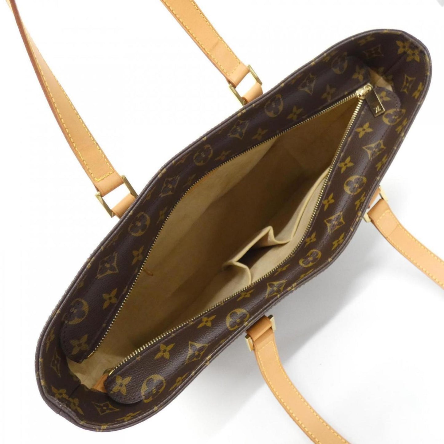 Louis Vuitton Coated Canvas Brown Handbags