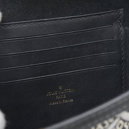 Louis Vuitton Woven Fabric Black Shoulder Bags