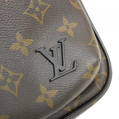 Louis Vuitton Coated Canvas Black Shoulder Bags