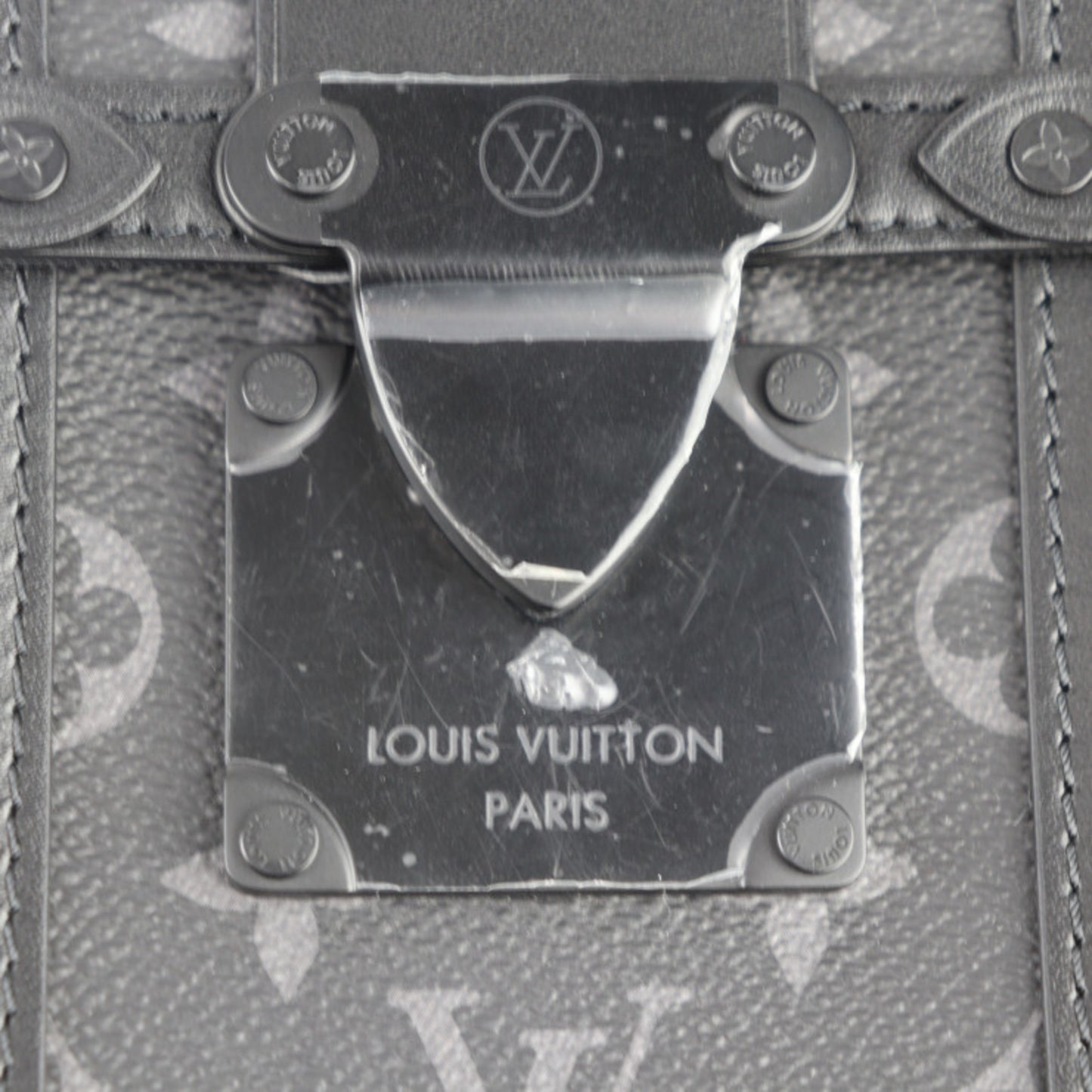Louis Vuitton Pvc Black Shoulder Bags