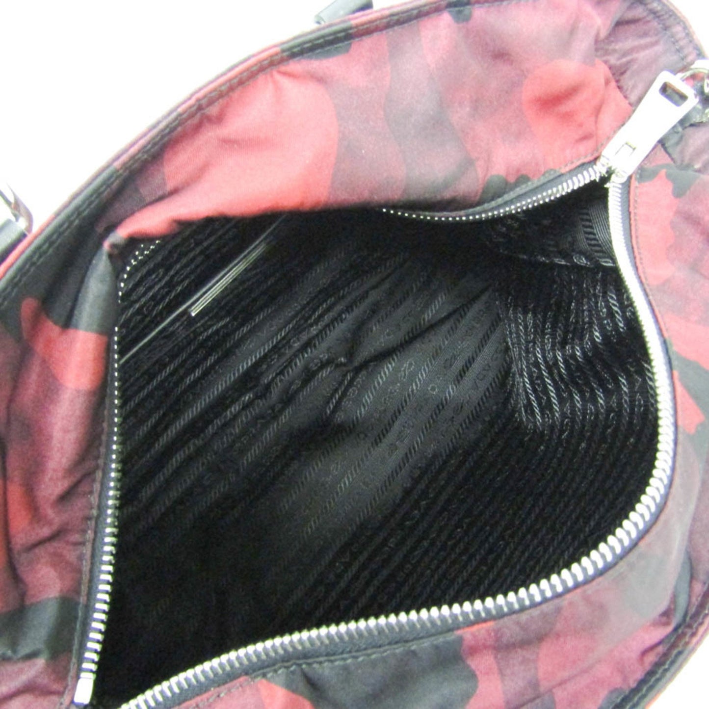Prada Nylon Red Shoulder Bags
