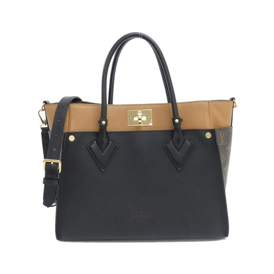 Louis Vuitton Coated Canvas Black Handbags