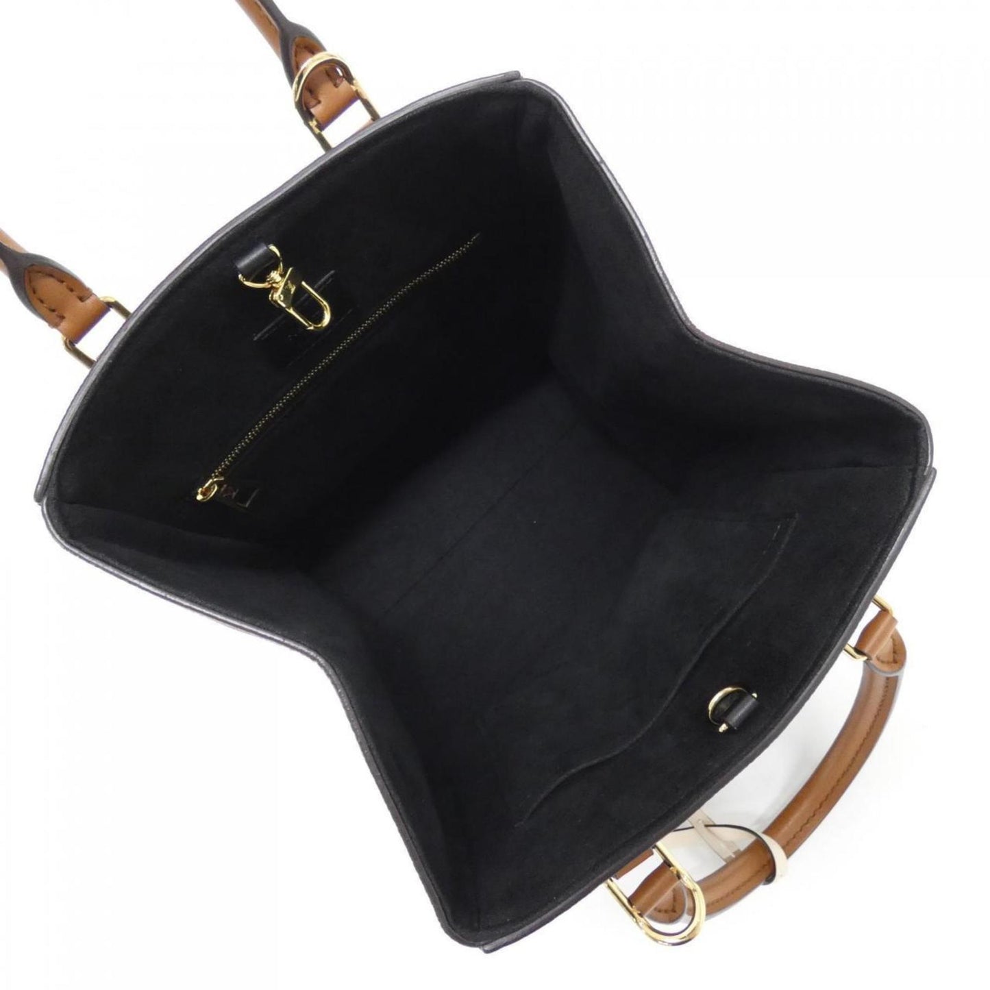 Louis Vuitton Coated Canvas Black Handbags