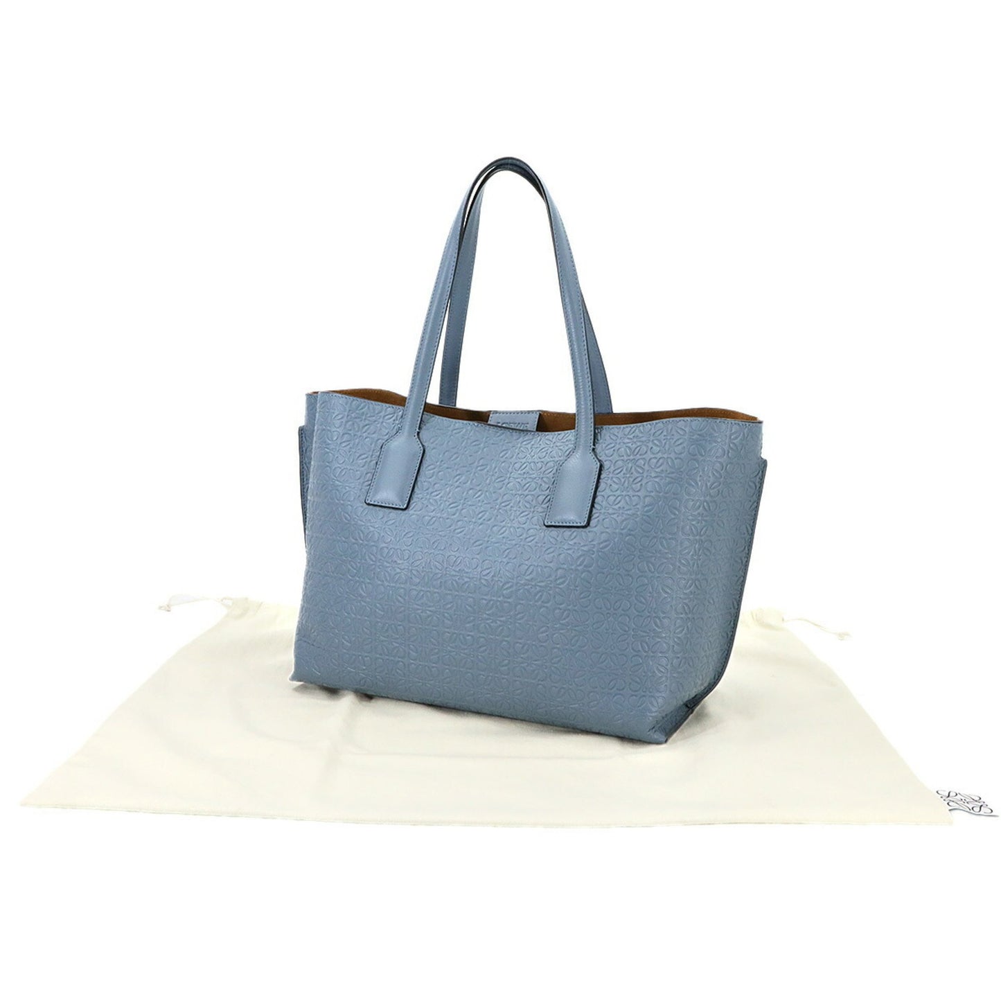 Loewe Others Blue Tote Bags