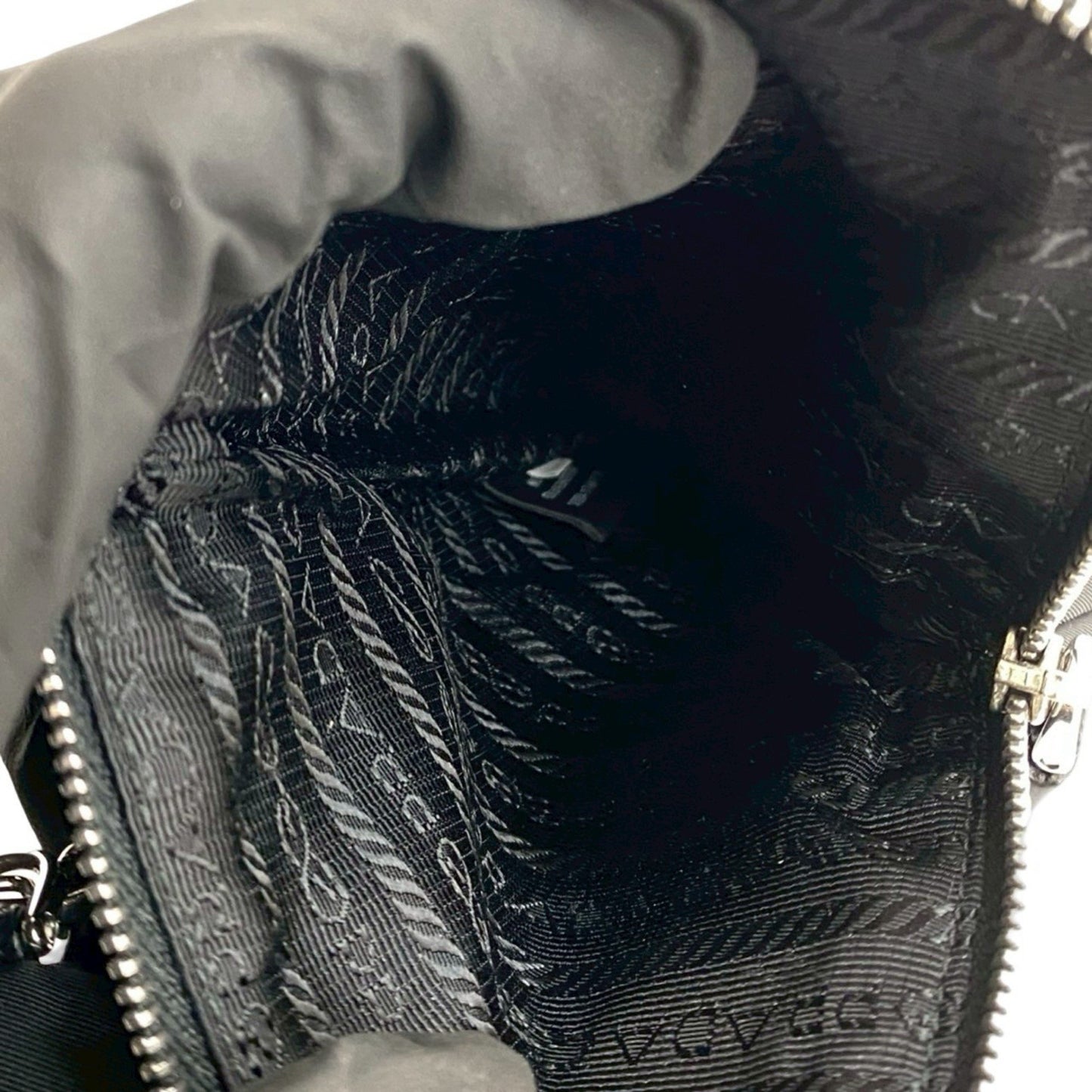 Prada Nylon Black Shoulder Bags