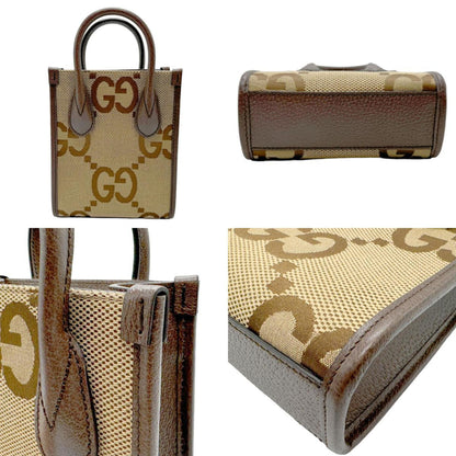 Gucci Canvas Brown Handbags