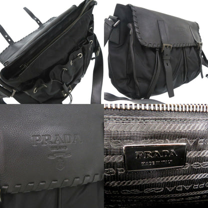Prada Nylon Black Shoulder Bags