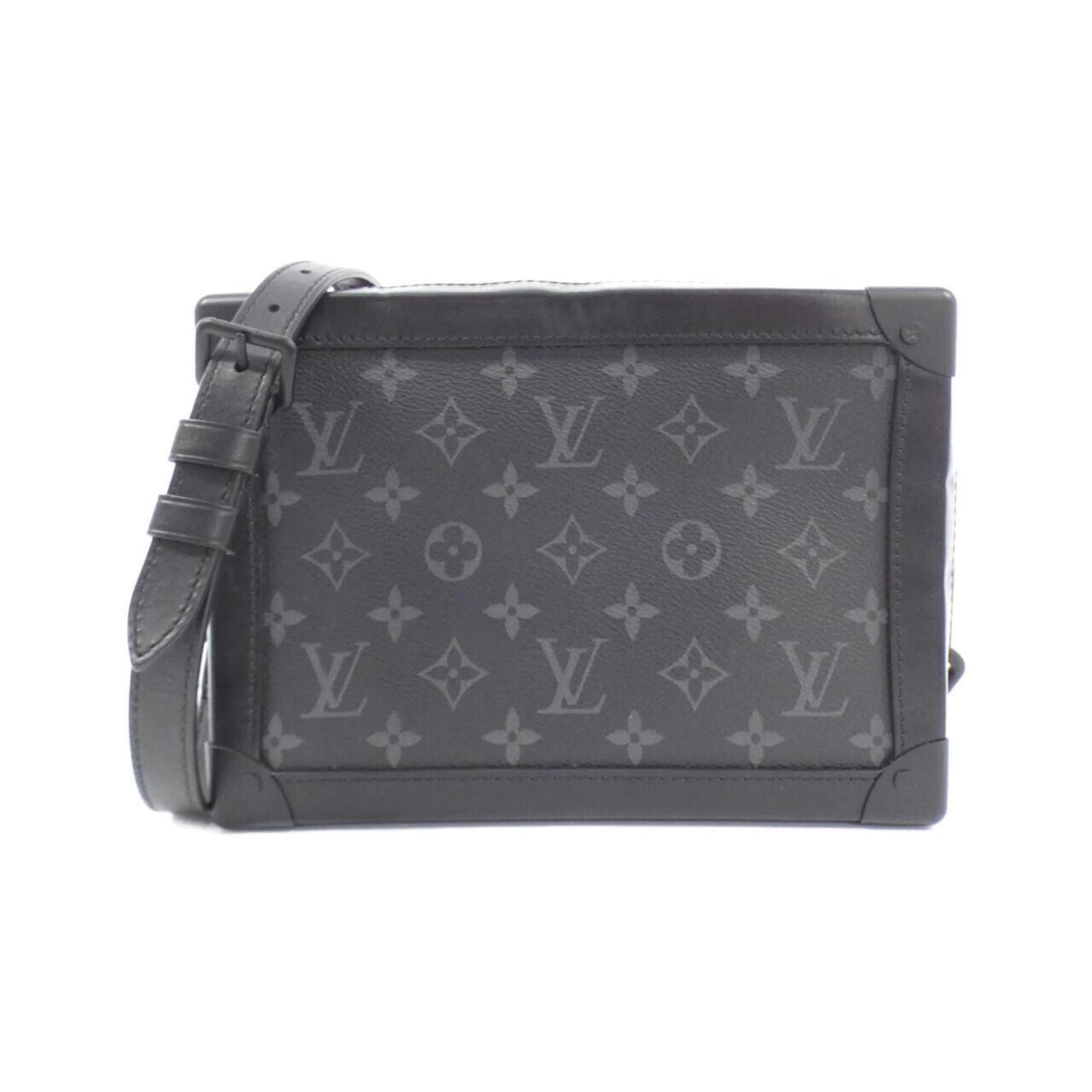 Louis Vuitton Coated Canvas Black Shoulder Bags