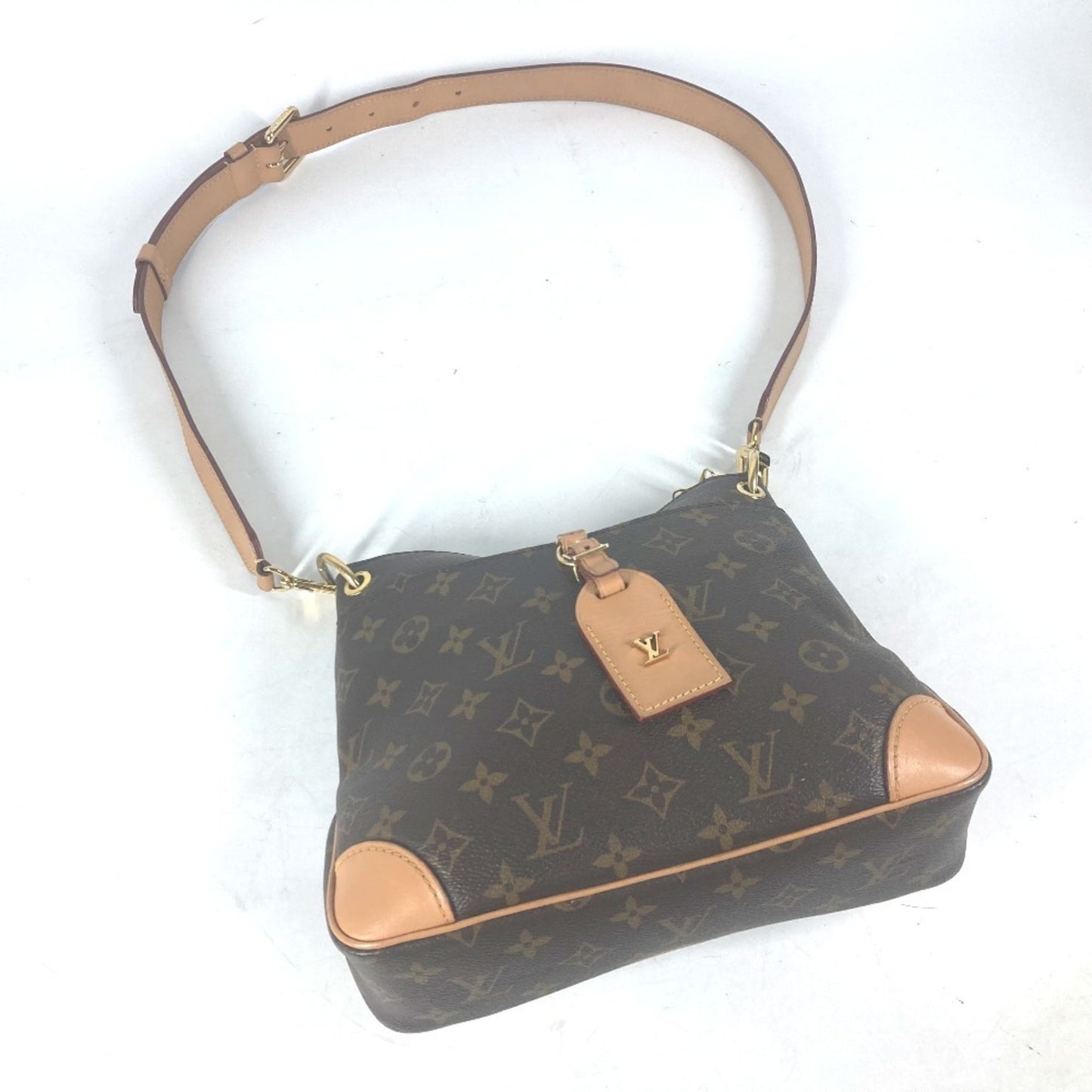 Louis Vuitton Monogram Canvas Brown Shoulder Bags