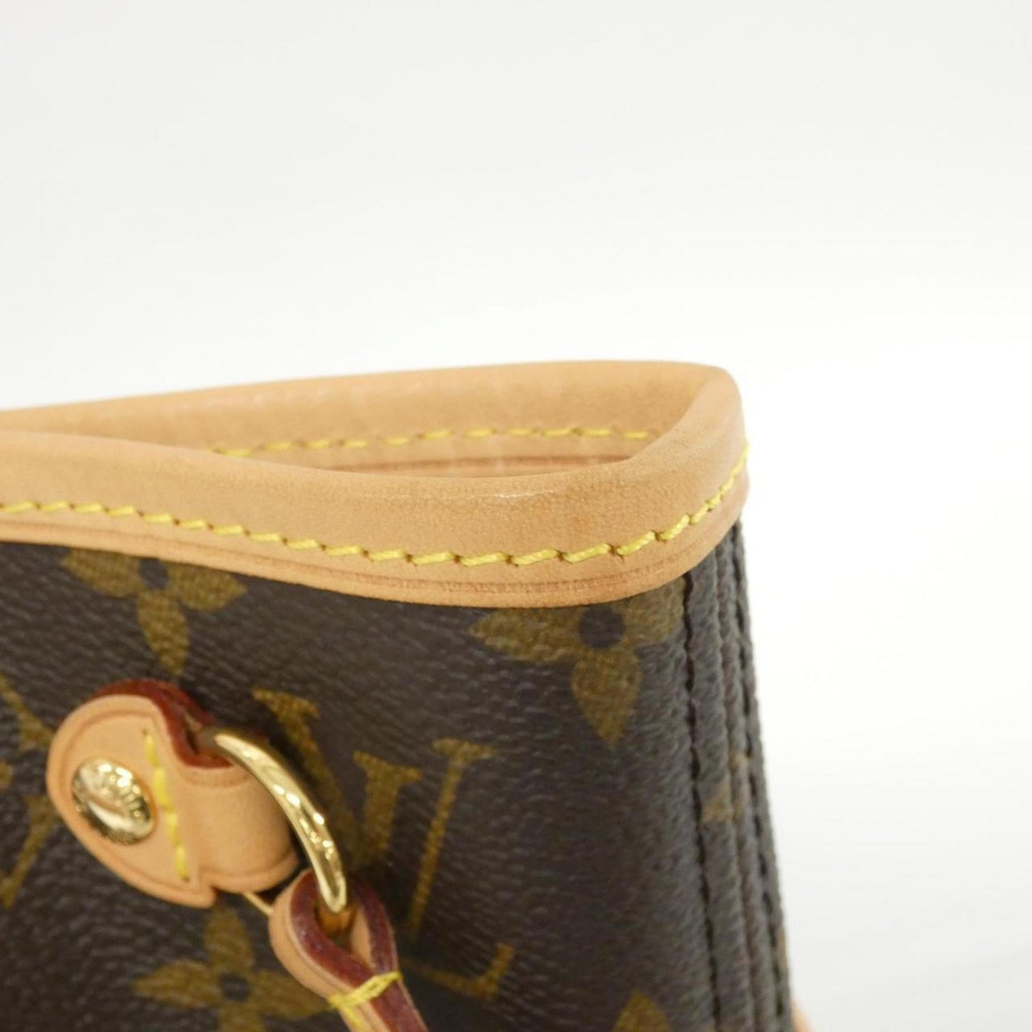 Louis Vuitton Coated Canvas Brown Handbags