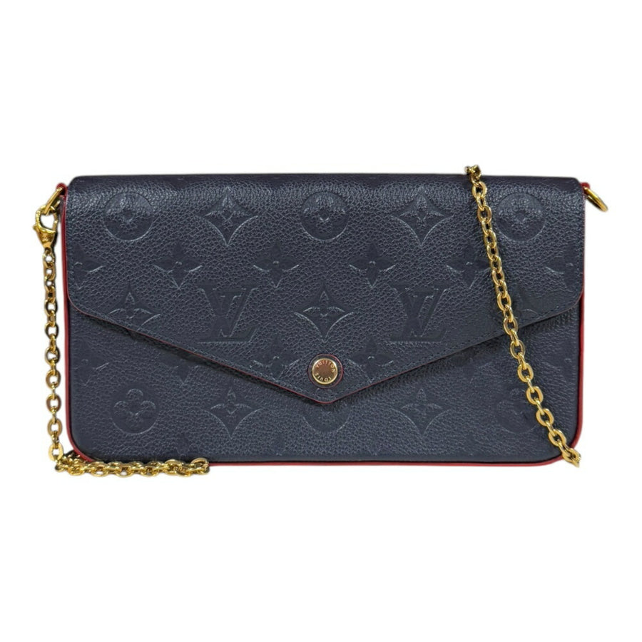 Louis Vuitton Empreinte Blue Shoulder Bags