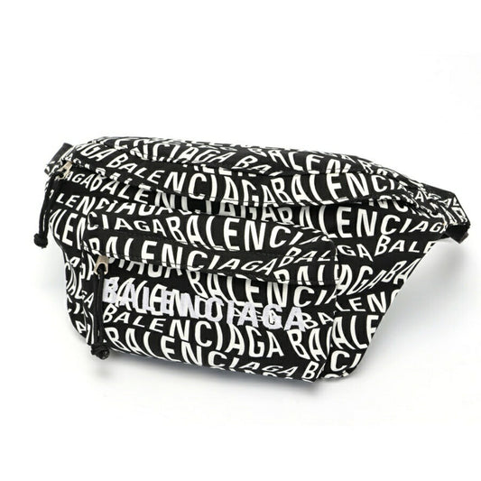 Balenciaga Nylon Black Crossbody Bags