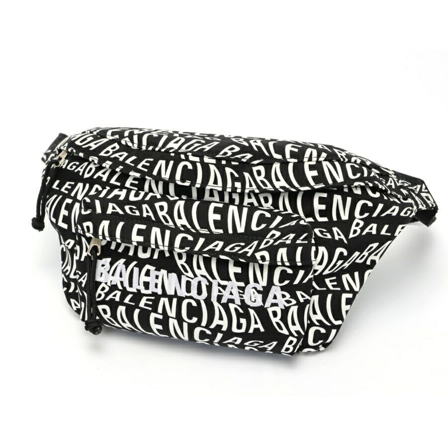 Balenciaga Nylon Black Crossbody Bags