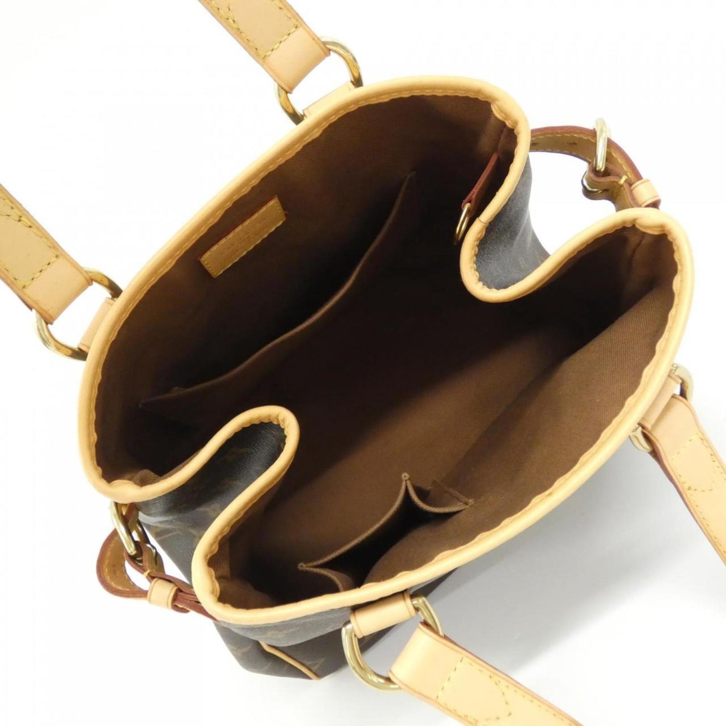 Louis Vuitton Coated Canvas Brown Handbags