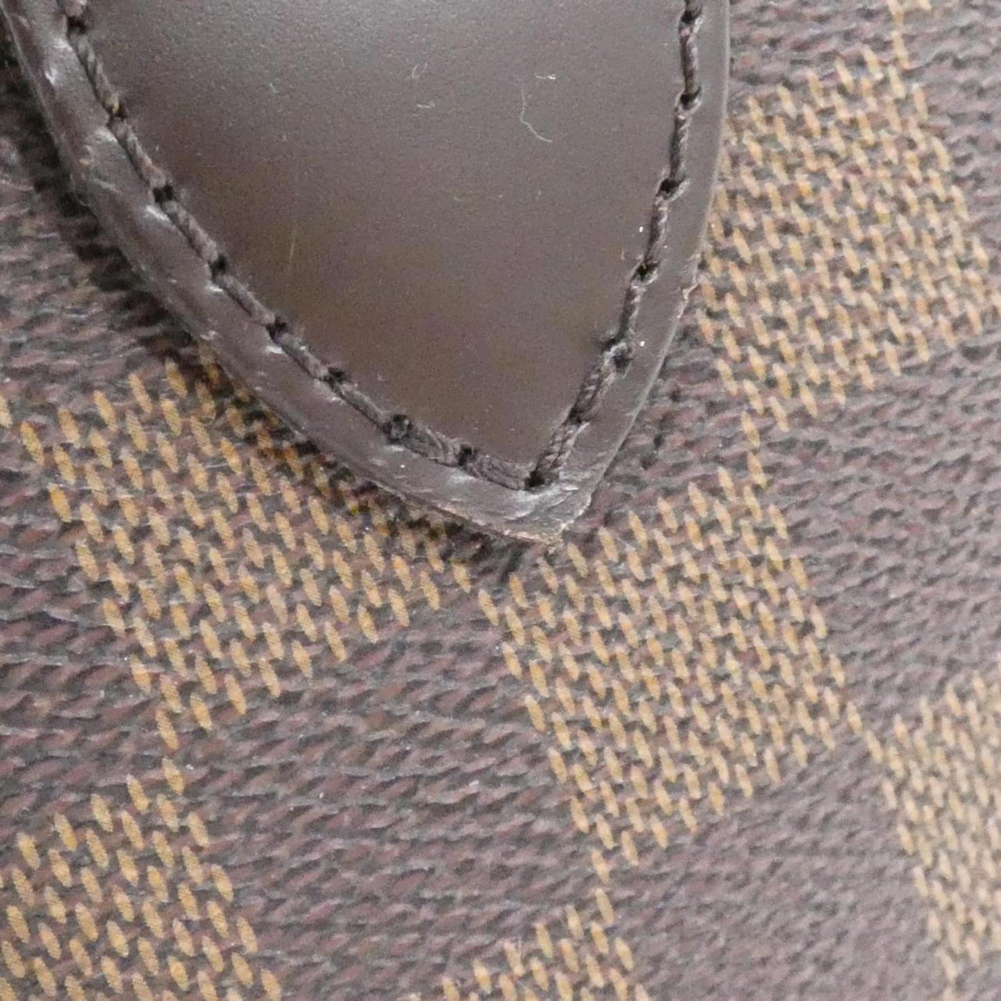 Louis Vuitton Coated Canvas Brown Handbags