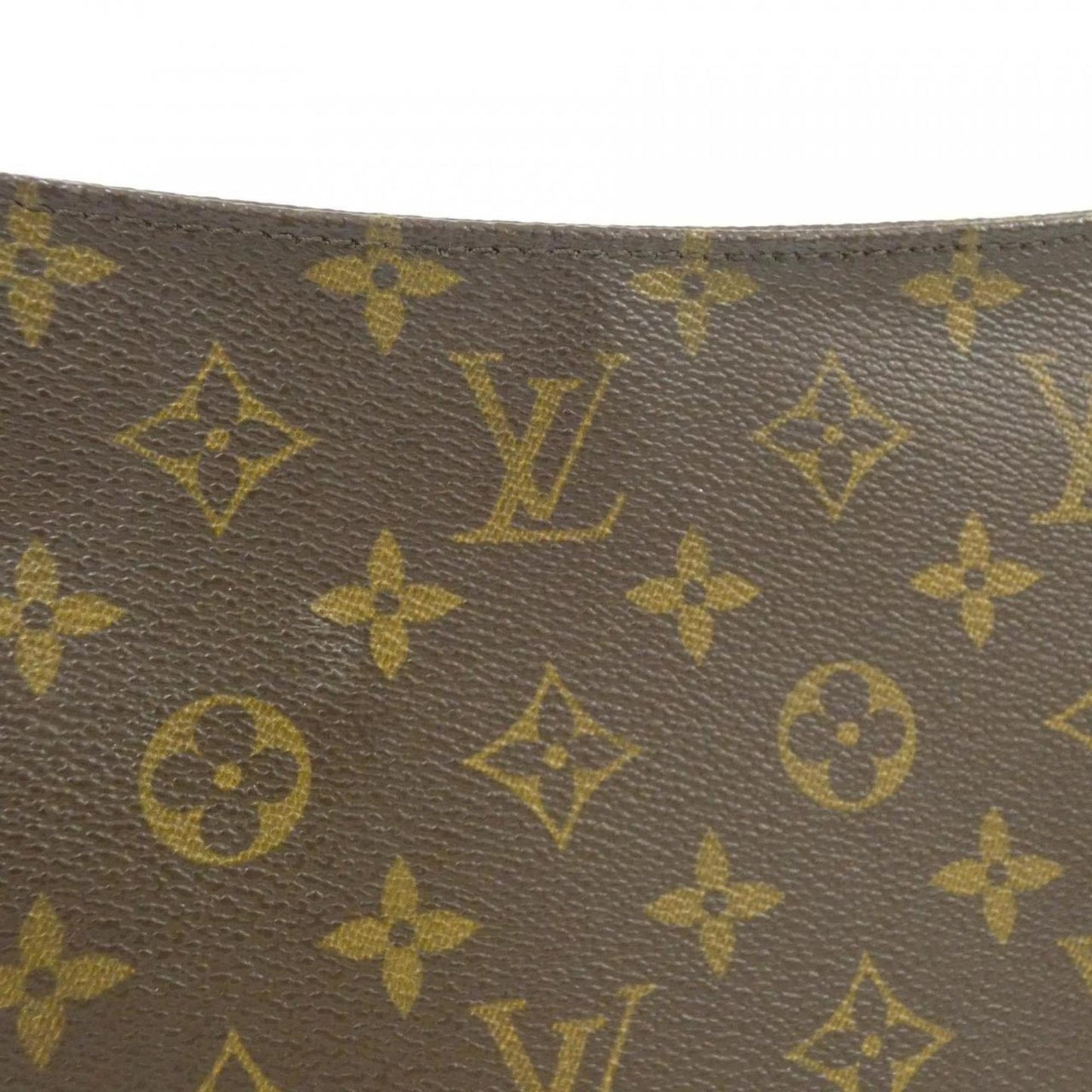 Louis Vuitton Coated Canvas Brown Shoulder Bags