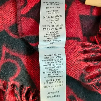 Burberry Cashmere Black Scarves