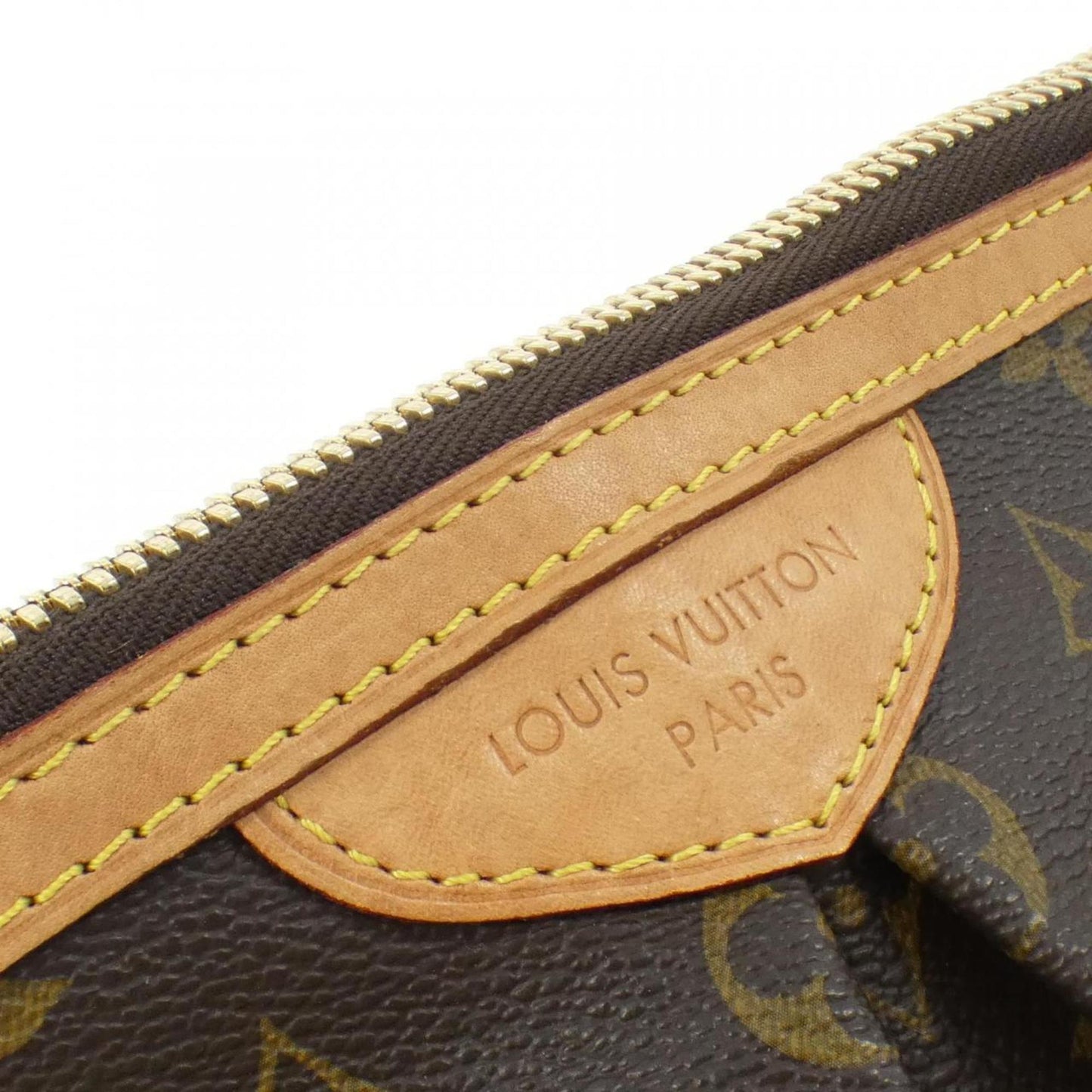 Louis Vuitton Coated Canvas Brown Handbags
