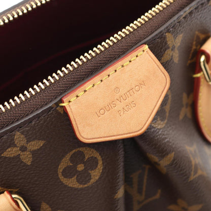 Louis Vuitton Coated Canvas Brown Handbags