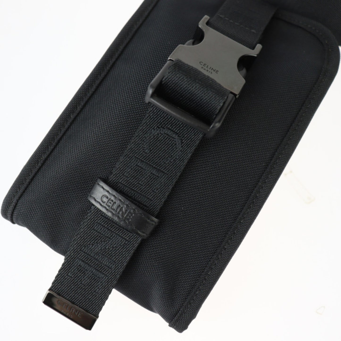 Celine Nylon Black Shoulder Bags