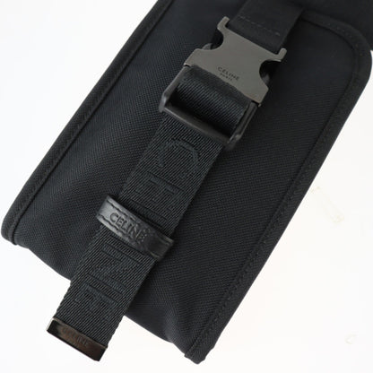 Celine Nylon Black Shoulder Bags