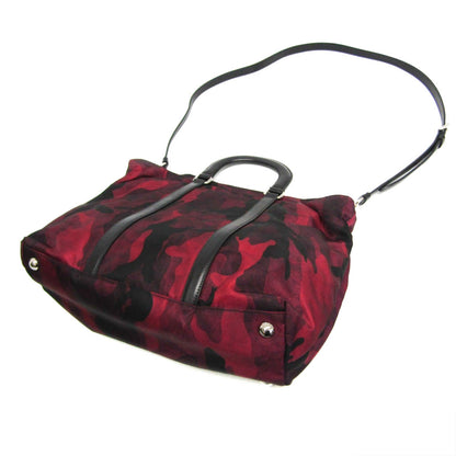 Prada Nylon Red Shoulder Bags