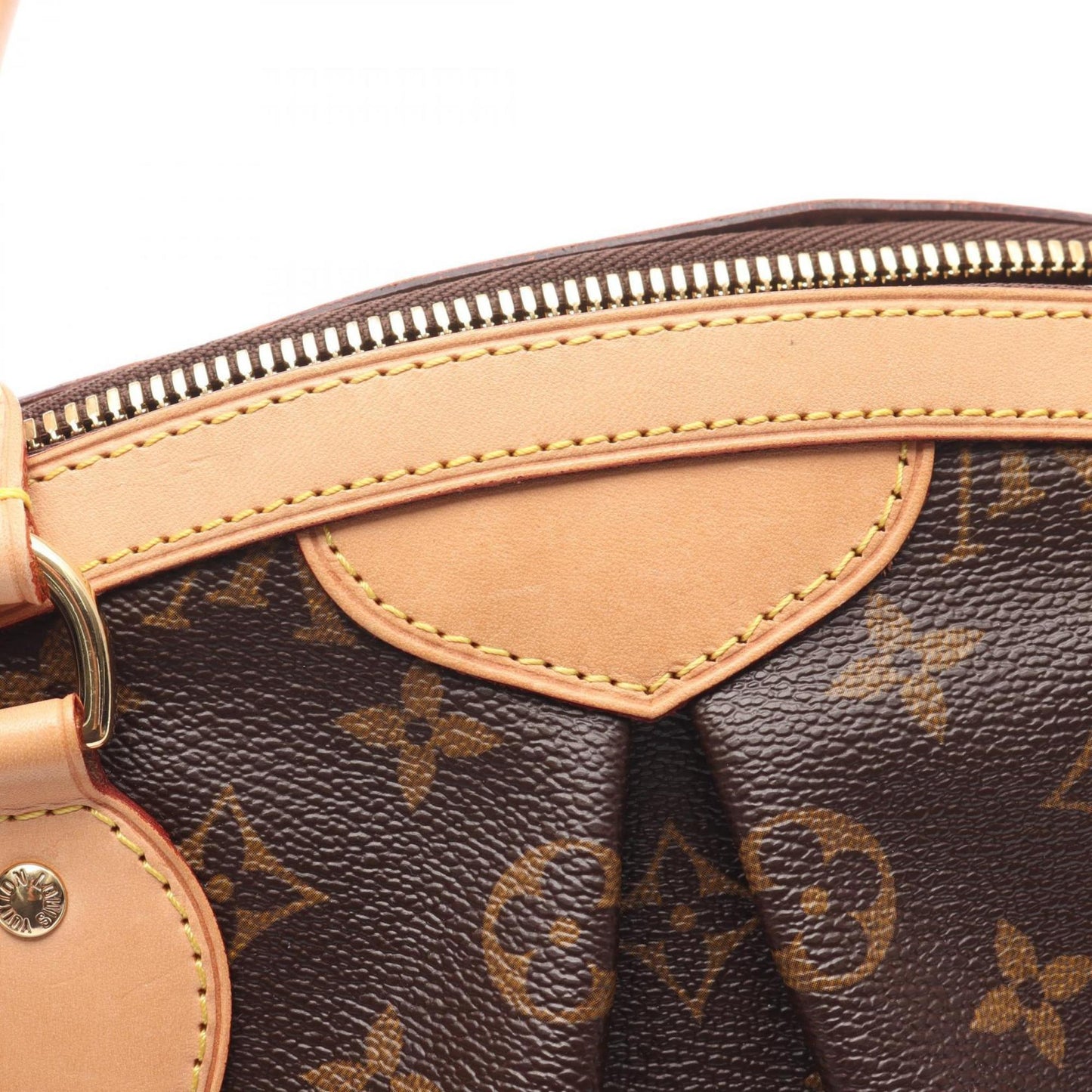 Louis Vuitton Coated Canvas Brown Handbags