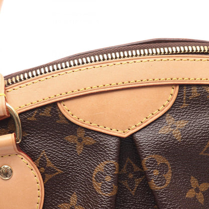 Louis Vuitton Coated Canvas Brown Handbags