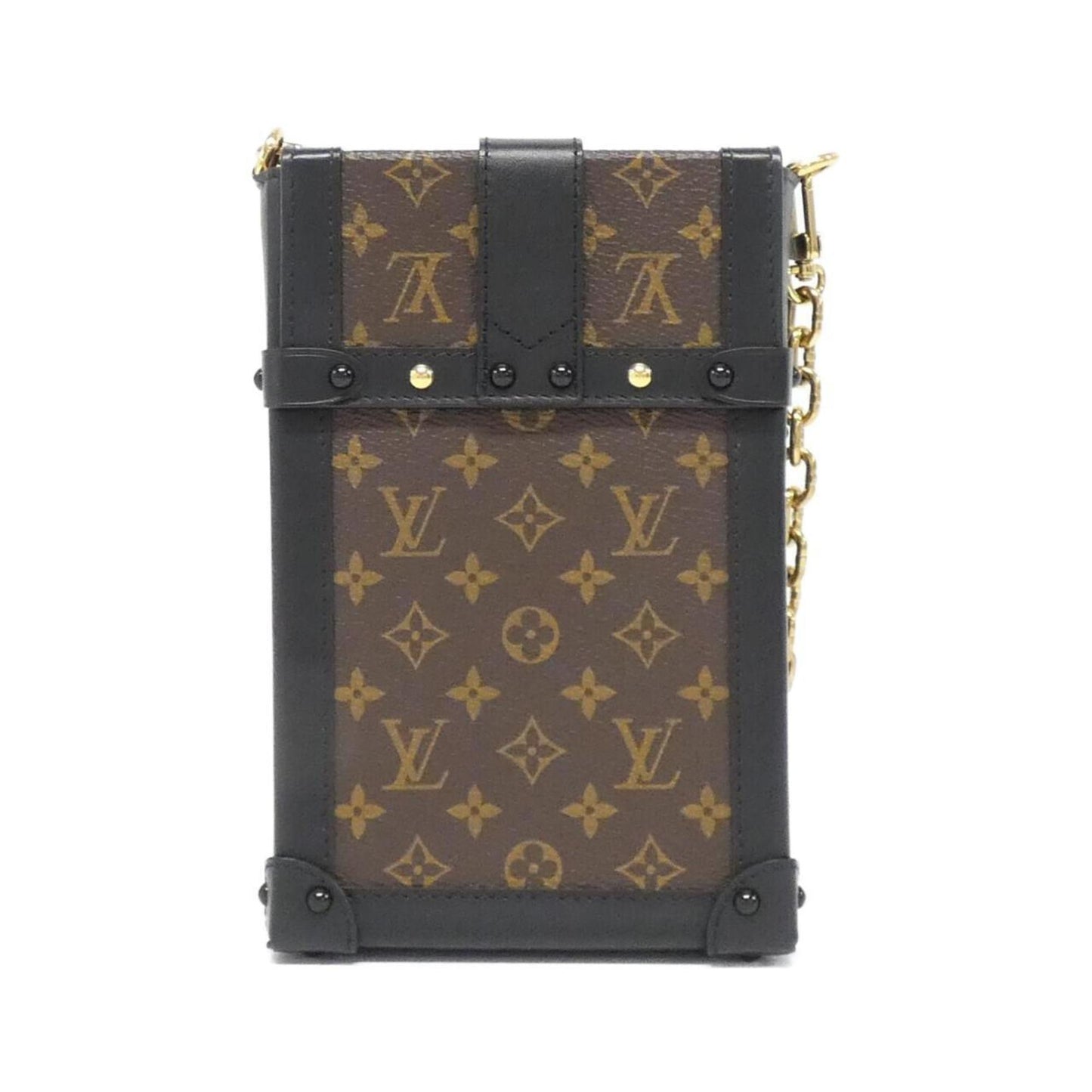 Louis Vuitton Coated Canvas Brown Shoulder Bags