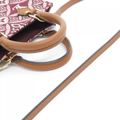 Louis Vuitton Woven Fabric Red Handbags