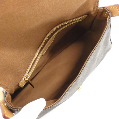 Louis Vuitton Coated Canvas Brown Shoulder Bags