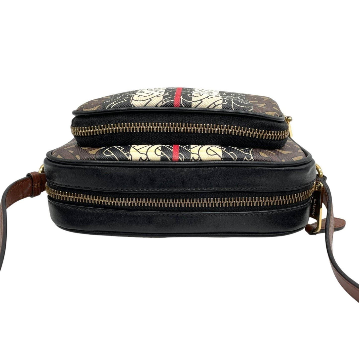 Burberry Pvc Brown Shoulder Bags