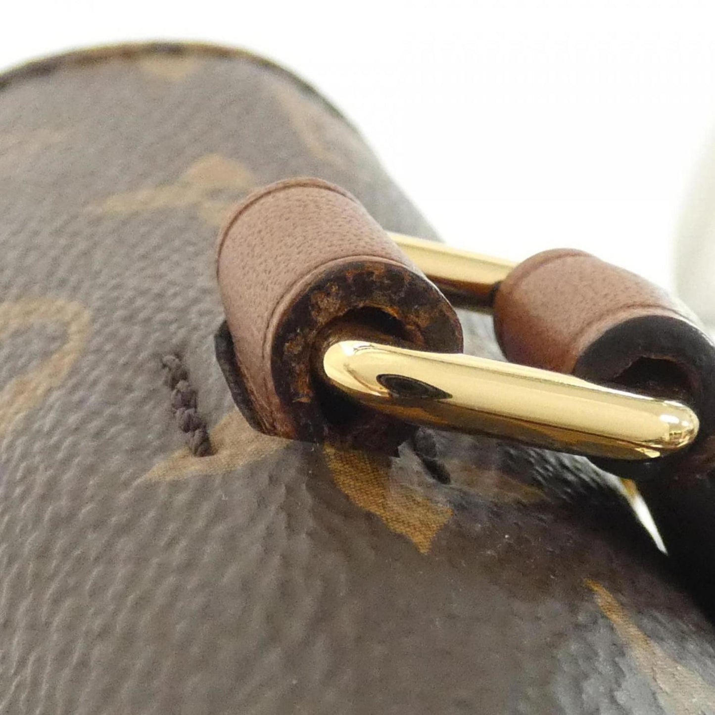 Louis Vuitton Coated Canvas Brown Handbags