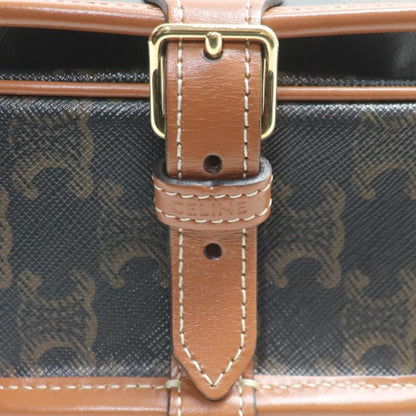 Celine Canvas Brown Shoulder Bags