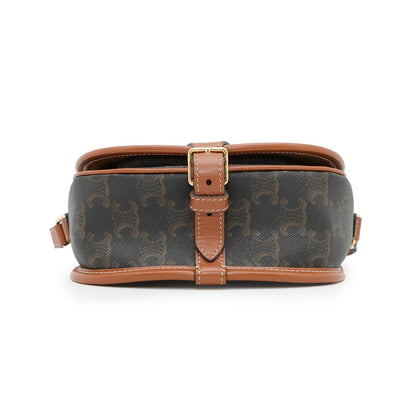 Celine Pvc Brown Shoulder Bags