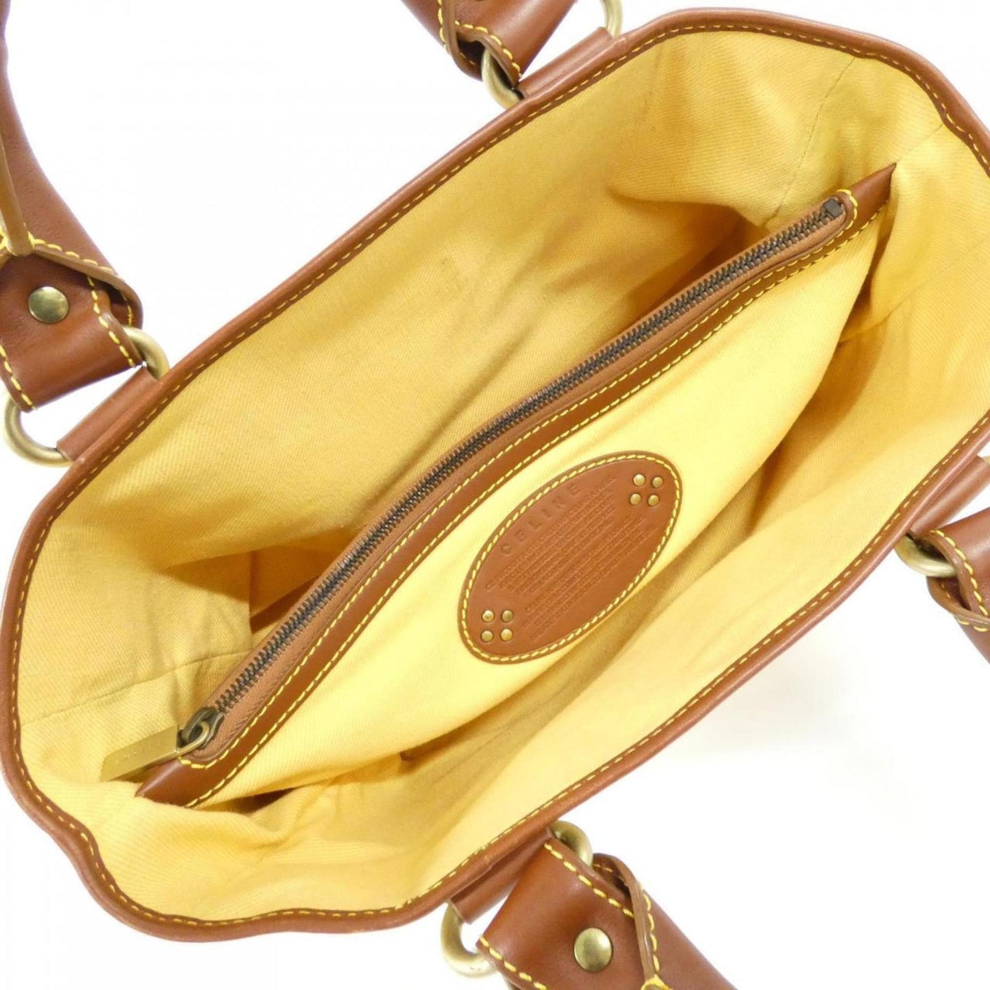 Celine Canvas Brown Handbags