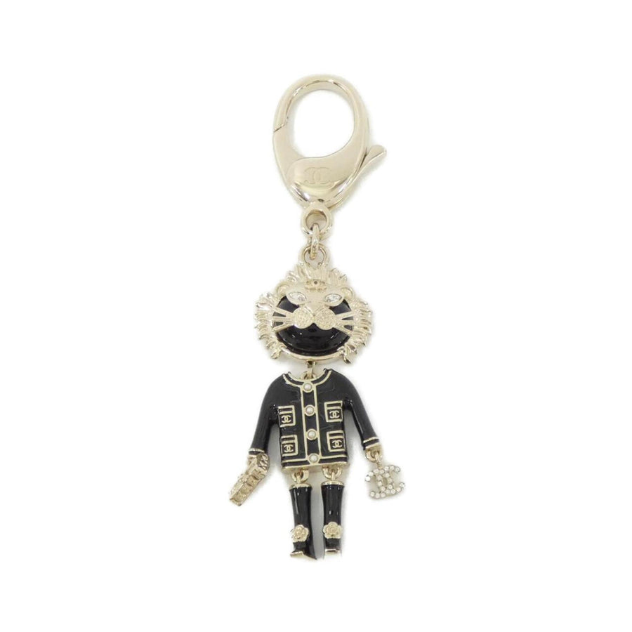Chanel Pearls Black Key Rings