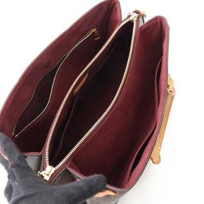 Louis Vuitton Coated Canvas Brown Handbags