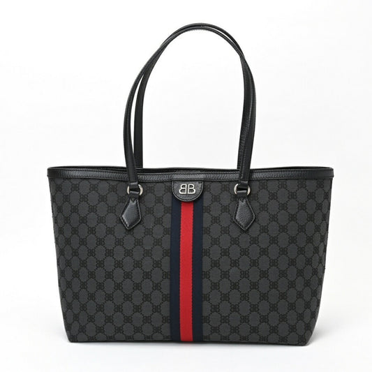 Balenciaga Canvas Black Tote Bags
