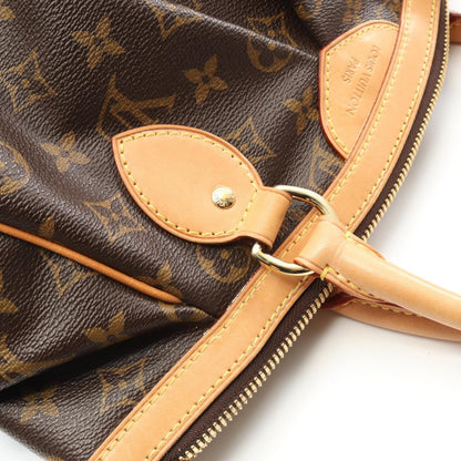 Louis Vuitton Coated Canvas Brown Handbags