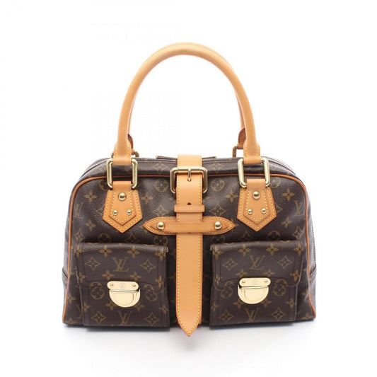Louis Vuitton Coated Canvas Brown Handbags