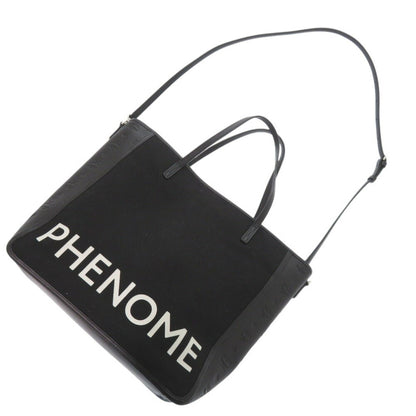 Mcm Canvas Black Tote Bags