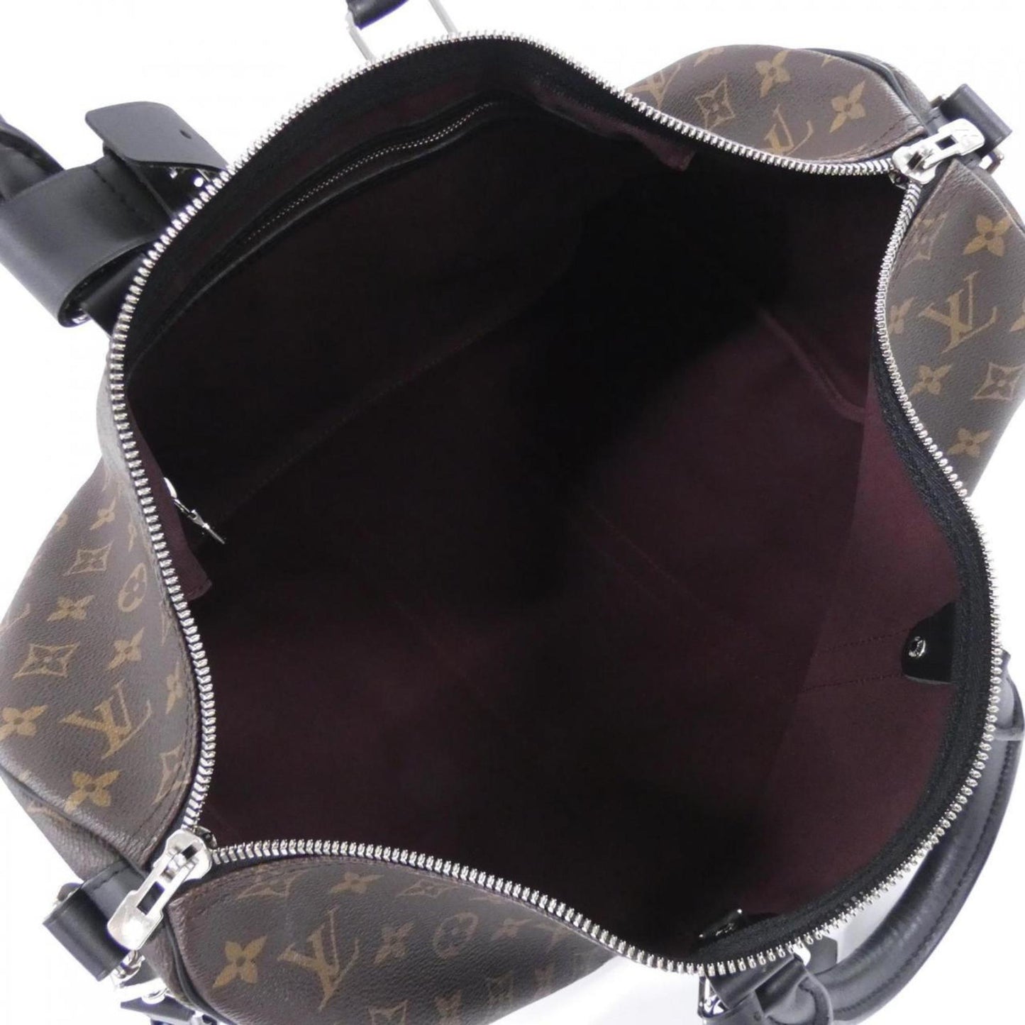 Louis Vuitton Coated Canvas Brown Travel Bags