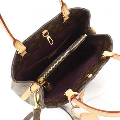 Louis Vuitton Coated Canvas Brown Handbags