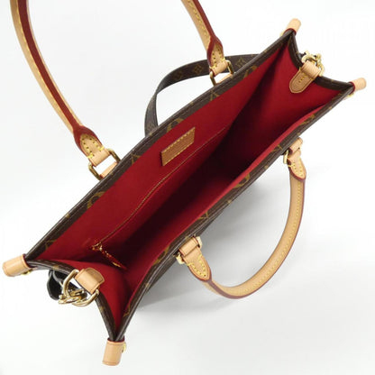 Louis Vuitton Coated Canvas Brown Handbags