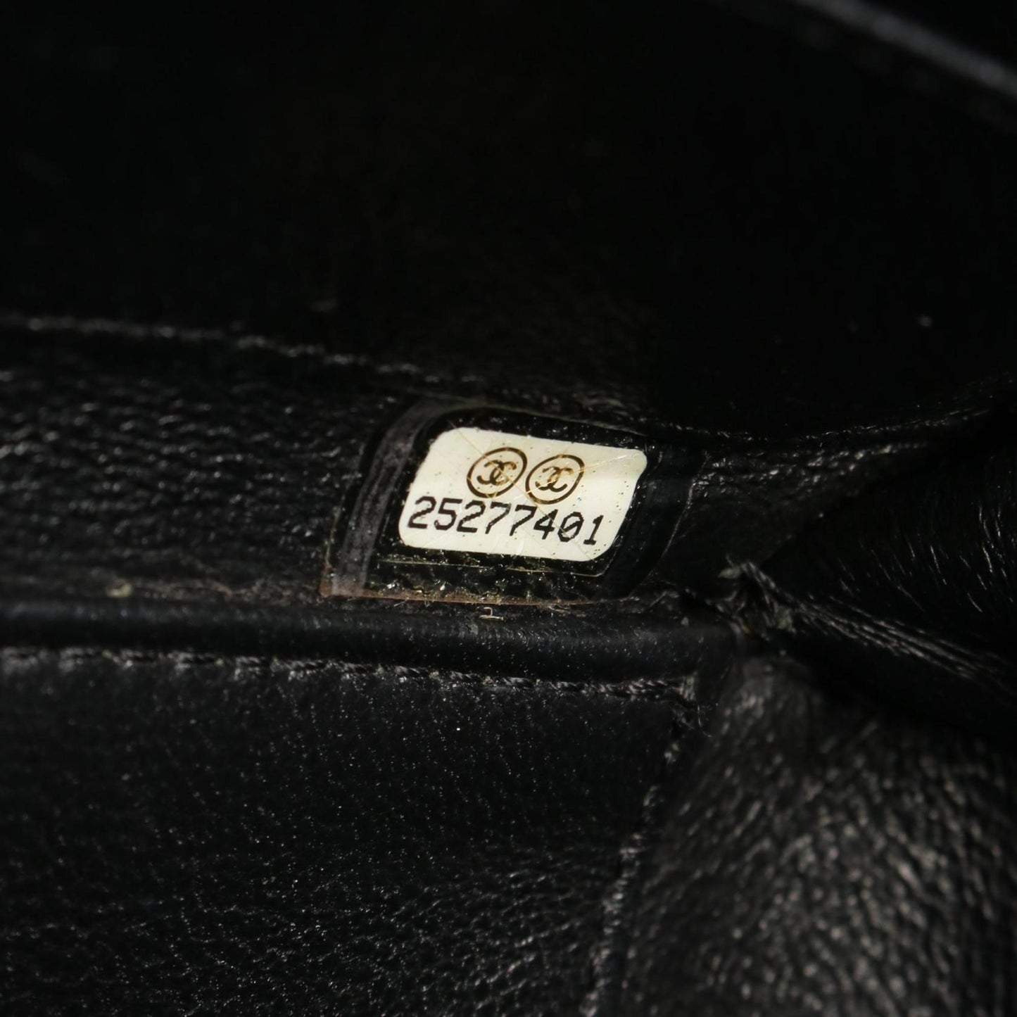 Chanel Calfskin Black Shoulder Bags