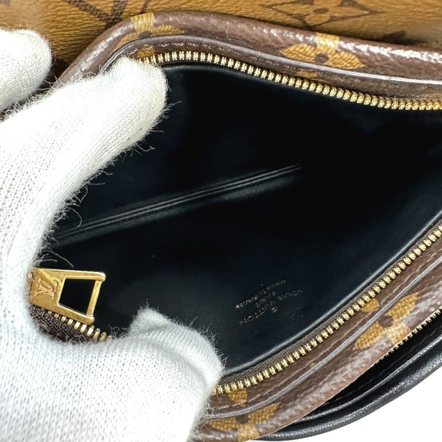 Louis Vuitton Monogram Canvas Brown Shoulder Bags