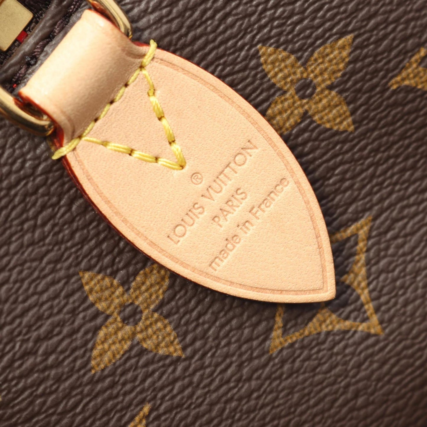 Louis Vuitton Coated Canvas Brown Handbags
